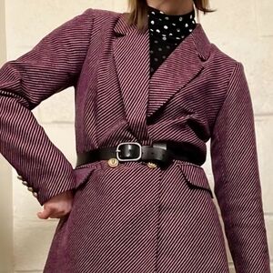 RACHEL ZOE Striped Blazer